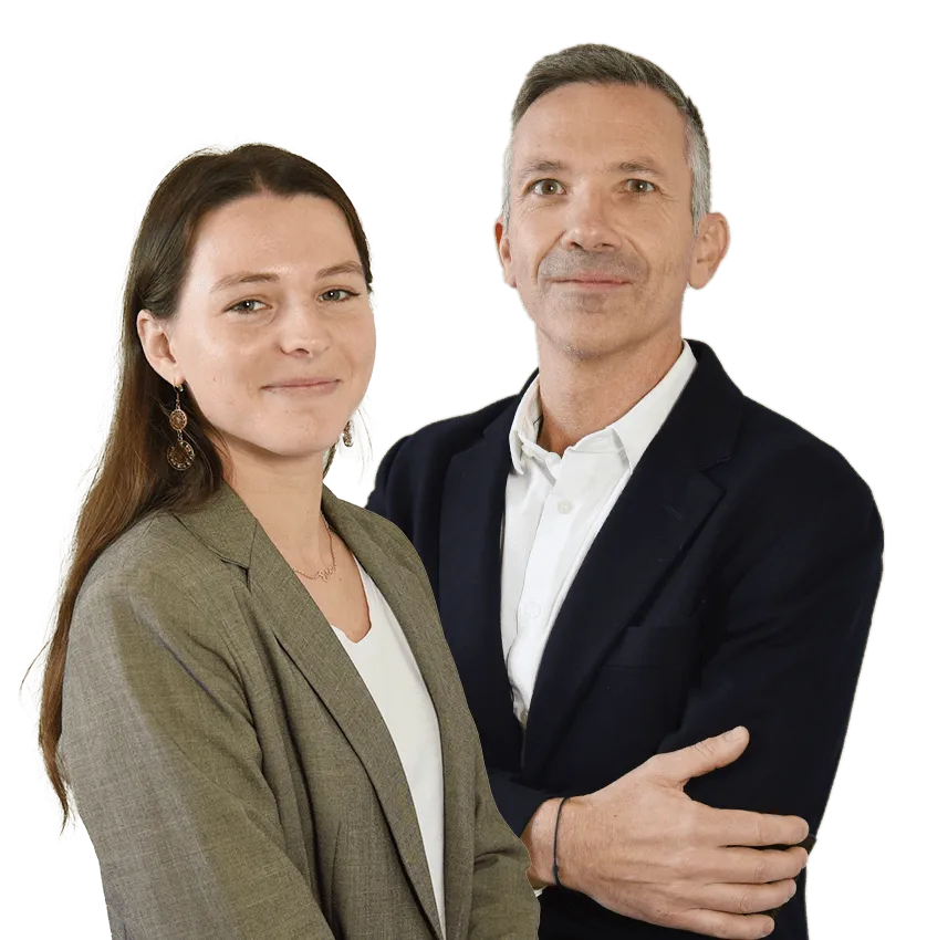 Renaud Cayez et Estelle Ceysson, avocats à Nîmes
