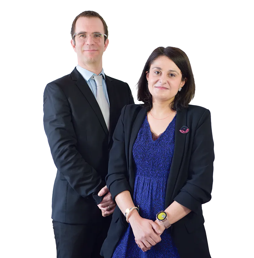 Florence Mendez et Guillaume Garcia, avocats à Alès